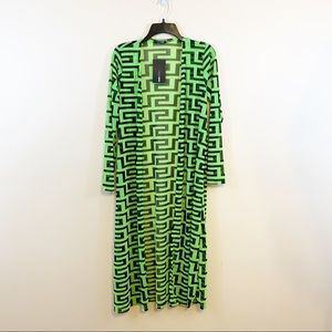 Fashion Nova | Green and Black Swimsuit Cover NWT